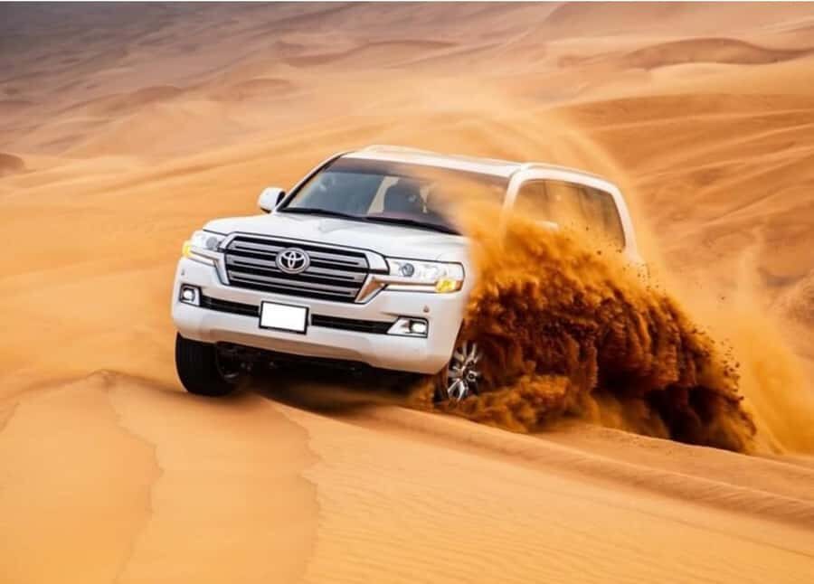 Doha: Relax Desert Safari, Camel Ride, Inland Sea, Swimming - Meeting Point and Pickup: Qatar National Museum Metro to the Dunes