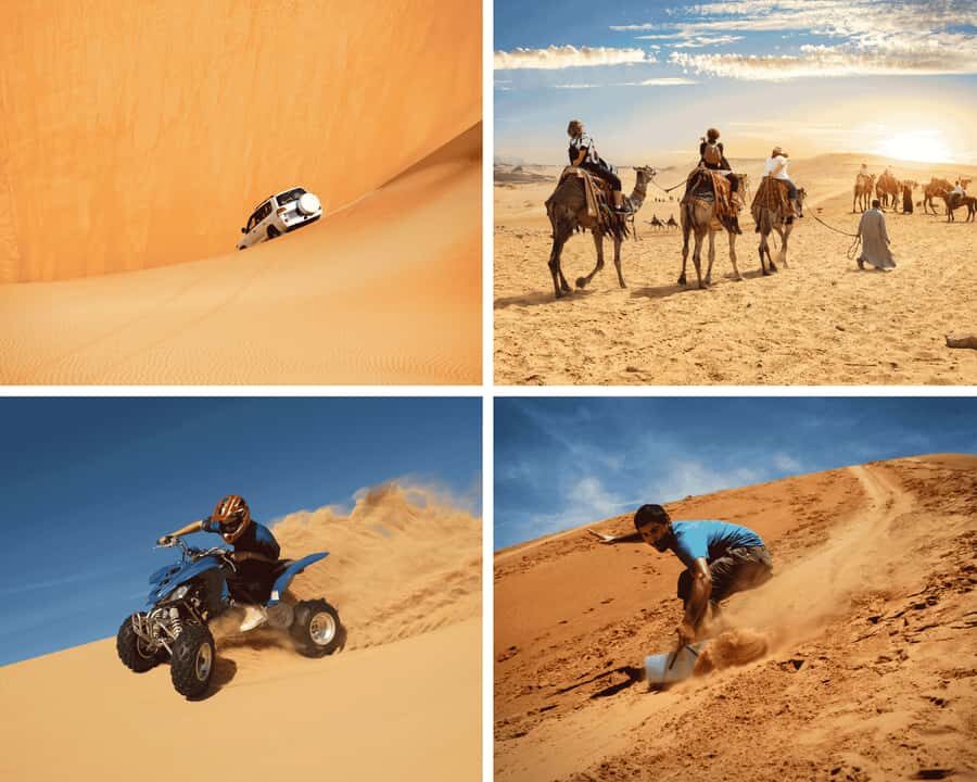 Doha: Safari, Camel Ride, Sandboarding and Inland Sea Tour - Sandboarding: Included, Simple, and Exactly the Right Amount of Chaos