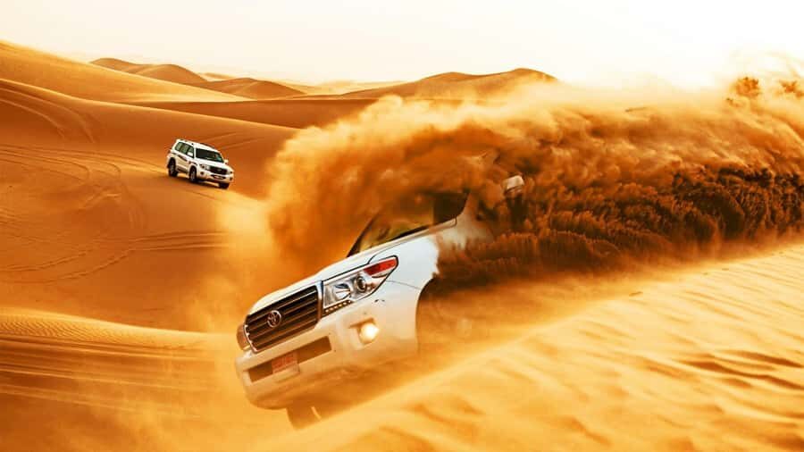 Doha: Safari, Camel Ride, Sandboarding and Inland Sea Tour - Inland Sea stop and Seali ne Beach admission: views without the long hike