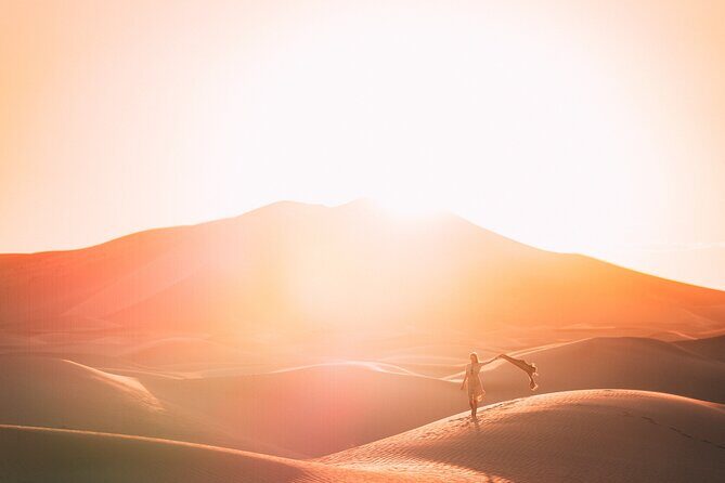 Doha Sunrise Desert Safari Tour| Dune Bashing| Inland Sea visit| Camel Riding - Inland Sea and the Saudi Border View: A Different Kind of Desert Surprise