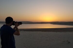 Doha: Sunrise /Sunset Desert Safari with Sand Boarding,Camel ride - Sealine Beach Camel Tea Stop: Quick, Scenic, and Optional