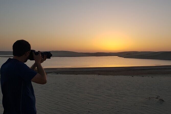Doha: Sunrise /Sunset Desert Safari with Sand Boarding,Camel ride - Sealine Beach Camel Tea Stop: Quick, Scenic, and Optional