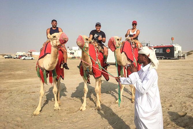 Doha: Sunset Desert Safari, Camels, Sandboarding & Inland Sea - Khor Al Adaid at Sunset: The Inland Sea Meets the Desert