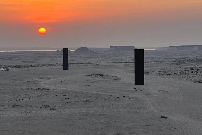 Doha: West Coast Tour , Richard Serra Sculpture, Zekreet - How to plan your morning for dunes, ruins, and steel