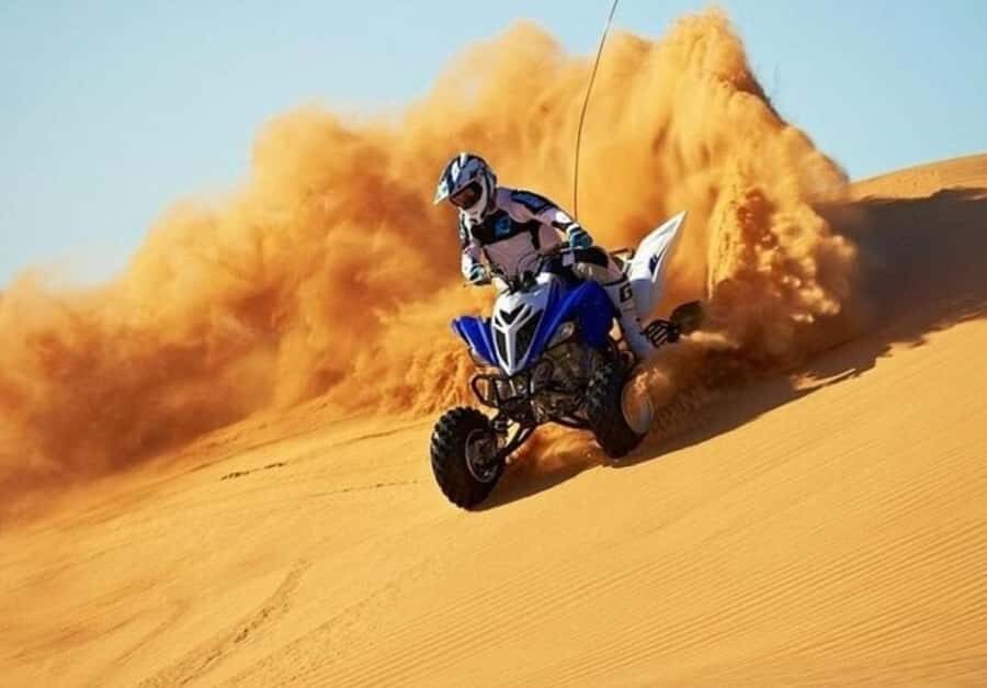 Doha:ATV,Quad or Buggy Dune Bashing,CamelRide & Sandboarding - Getting to the desert: pickup, timing, and why it matters