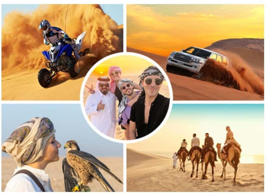 Doha:ATV,Quad or Buggy Dune Bashing,CamelRide & Sandboarding - Mesaieed dunes: dune bashing and self-ride ATV or quad