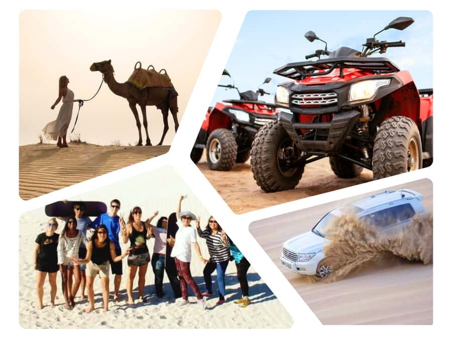 Dune Bashing, Sandboarding, Camel Ride & Optional ATV Ride - Key highlights that make this safari worth your time