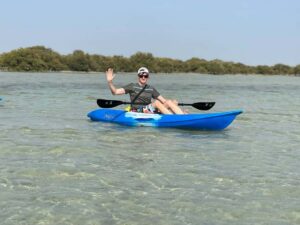 From Doha: Mangroves Kayaking Adventure - Purple Island and the story behind that purple name