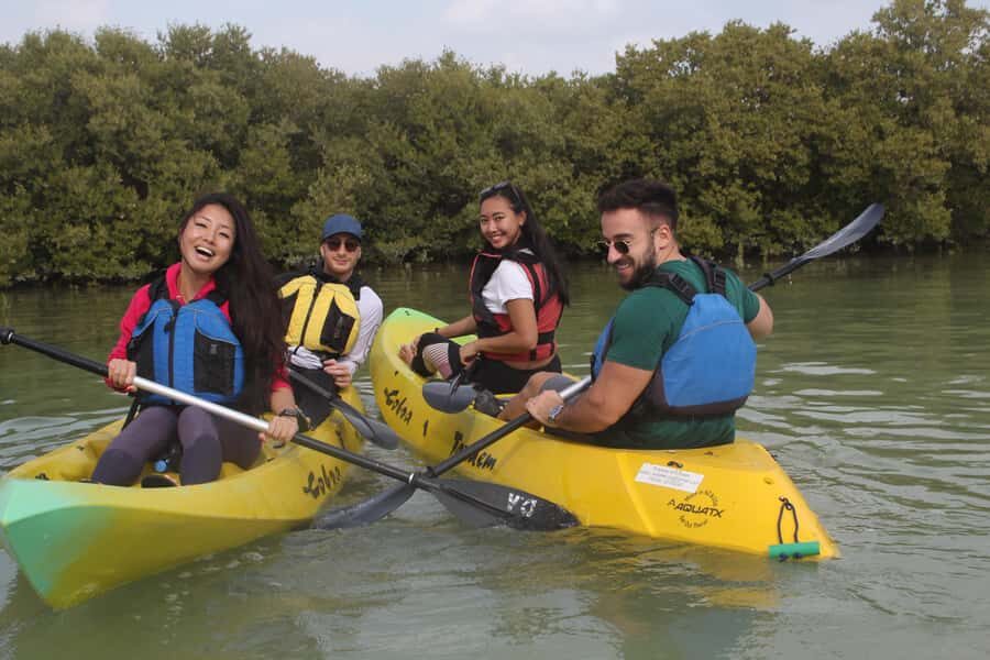 From Doha: Mangroves Kayaking Adventure - Birdwatching from a kayak: the quiet advantage