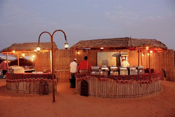 Full Day Desert Safari with Buffet Dinner,Sand Boarding & Camel Ride - First Stop: Sealine Beach (A Quick Reset Before the Dunes)