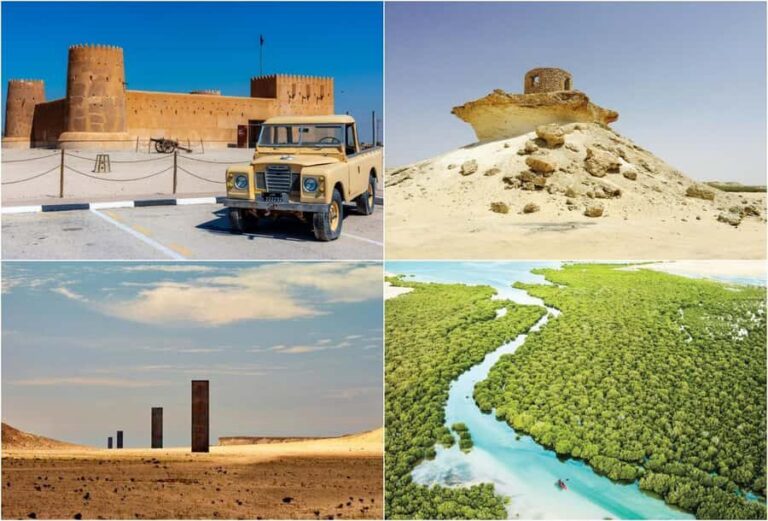 Full Day Tour to Qatar North And West With Pickup From Doha - Pickup From Doha and the Reality of an 8-Hour Rhythm