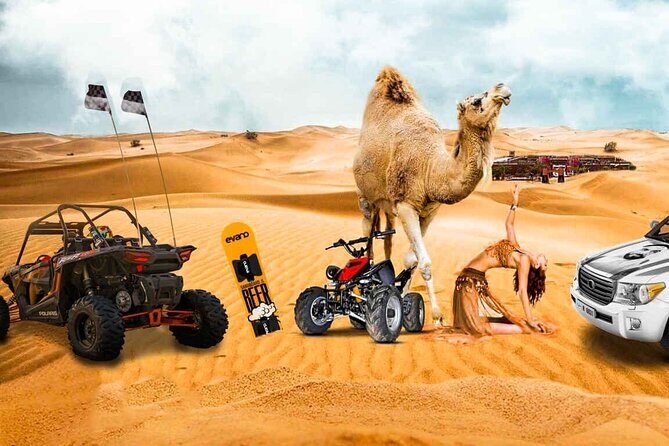 Half Day Desert Safari || Sand Boarding || Camel Ride || Inland Sea Visit || - Key Things That Make This Doha Safari Worth It