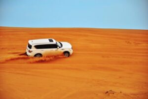 Half Day Desert Safari || Sand Boarding || Camel Ride || Inland Sea Visit || - Sand Boarding and Camel Riding: Fun Extras That Can Depend on What You Confirm