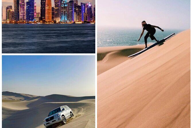Private Doha City Tour With Desert Safari(Combo) - Khor Al Udaid Beach and the Inland Sea: desert drama with a water twist