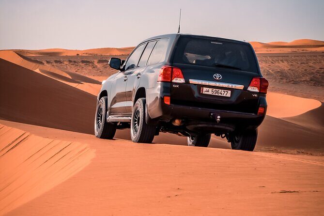 Private Doha Desert Safari and Inland Sea Tour, Best adventures - Inland Sea splash: why this stop breaks up the sand routine