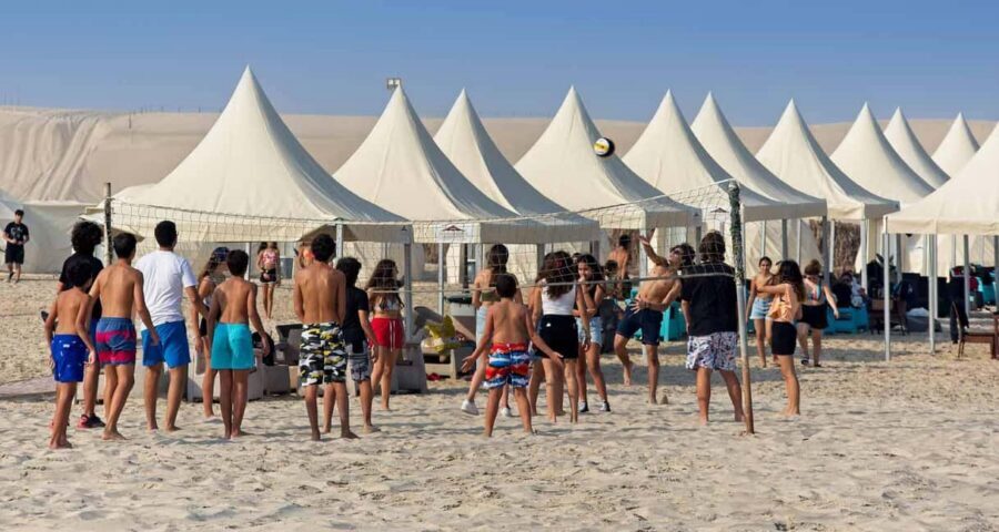 Private Full-Day Desert Tour - Private desert camp with beach access: what your downtime can really feel like