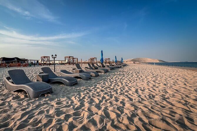 Private Overnight Desert Safari, Dune bashing, dinner & Breakfast - Sealine Beach dune bashing: where the adventure actually starts