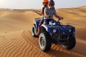 Qatar ATV And Quad Bike Experience With Sand Boarding - From your Doha hotel to south Qatar dunes
