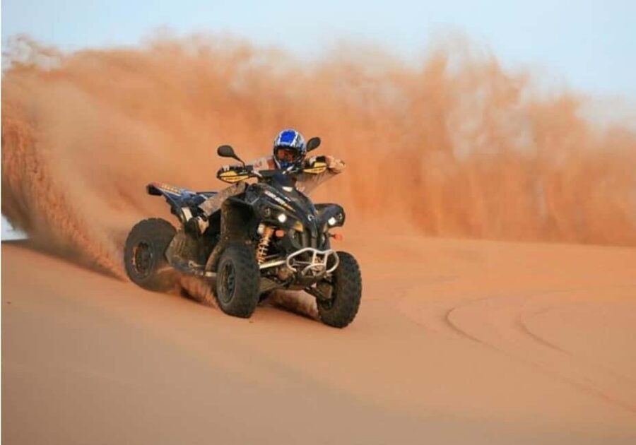 Qatar: ATV & Quad Dune Bashing, Camel Ride, & Sandboarding - Quad and ATV self-ride: where the fun turns hands-on
