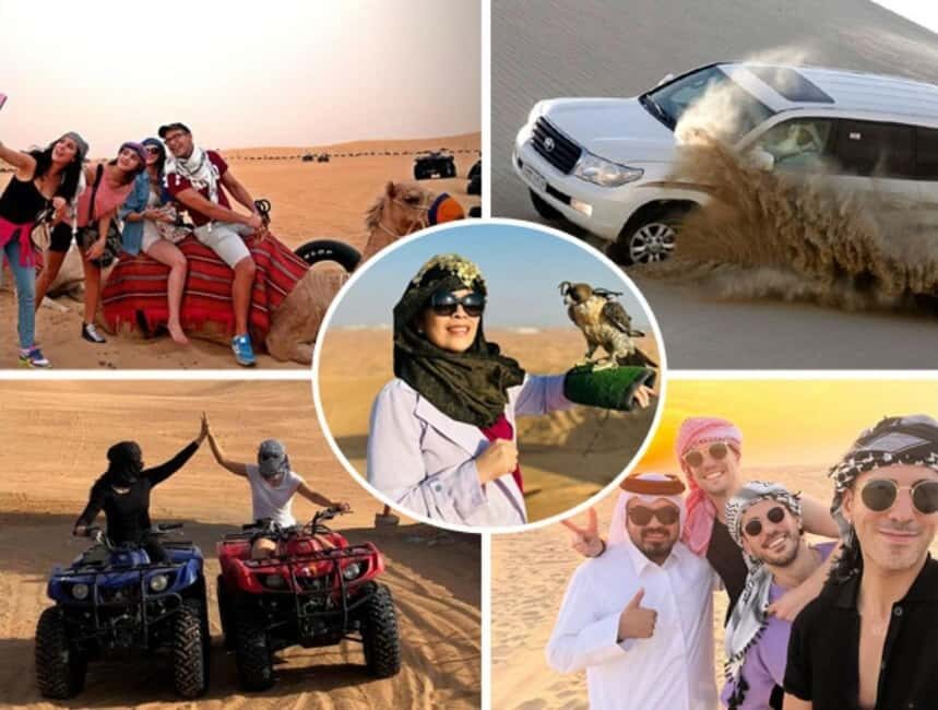 Qatar: ATV & Quad Dune Bashing, Camel Ride, & Sandboarding - Camel ride: a slower pace that’s actually worth it