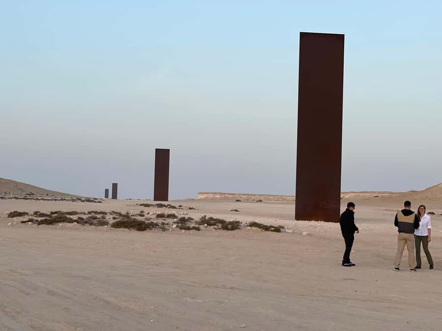 Qatar: Combo Tour of the North and West with Pickup - Al Shahaniya Camel Racetrack Pass-By: A Quick Culture Snapshot