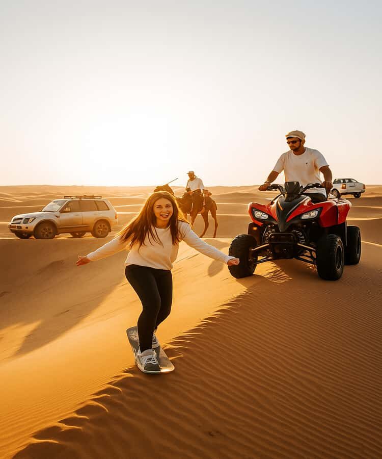 Qatar: Desert Safari, Camel Ride, Inland sea, Sandboarding - Key highlights you should know