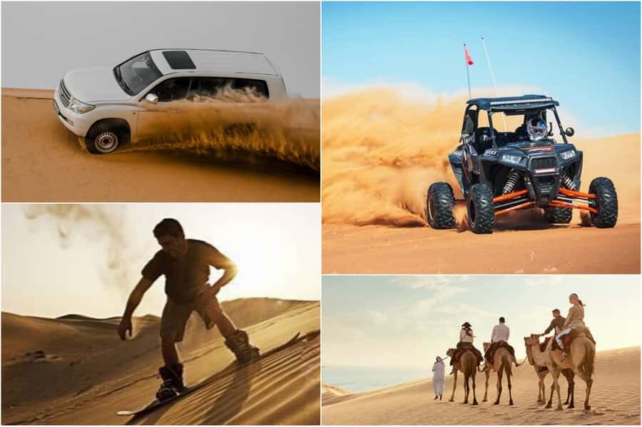 Qatar Desert Safari, Quad bike, Camel Ride and Sandboarding - Inland Sea Dunes: The Real Point of This 4-Hour Qatar Safari