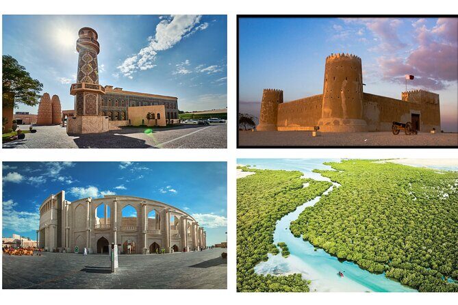 Qatar: Full day City and North Qatar tour | History and Heritage - How the small-group route really plays out