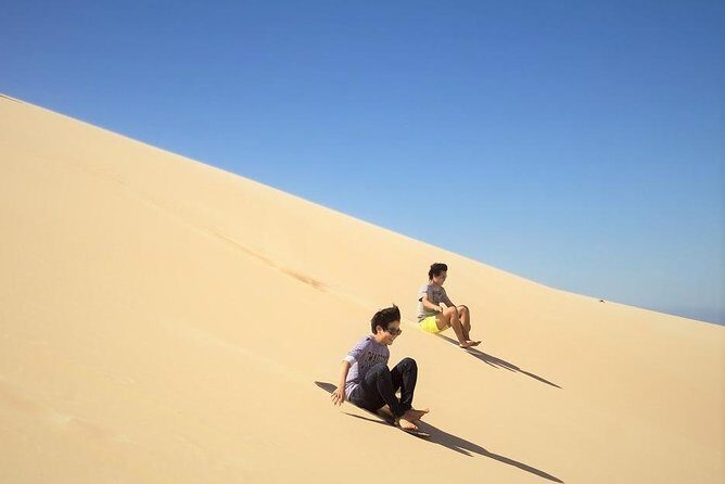 Qatar Gold Dune Safari, Dune Bashing,Camel Ride,Sand Boarding,Inland Sea Desert - Inland Sea at Khor al Udaid: the view that flips the mood