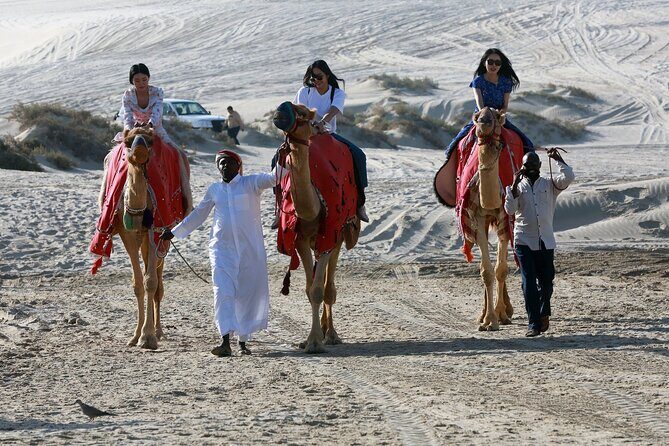 Qatar Half Day Desert Safari(Camel Rides & Sandboarding) - Entering the dune zone: the 4x4 Land Cruiser experience