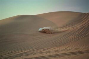Qatar Sunset Desert Safari: Dune Bashing & Golden Sands Adventure - Camel Camp, Optional Ride, and Sandboarding Expectations
