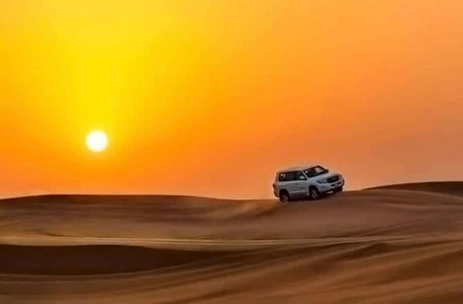 Qatar: Sunset Desert Safari with Camel Ride & Sandboarding - Sandboarding on Qatar Sand: Fun for First-Timers