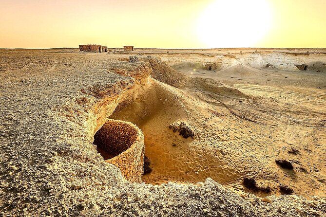 West Coast tour, Zekreet, Richard Serra Sculpture, Mushroom Rock Formation - West Coast Doha: A Smart Mix of Old Fort and Modern Steel