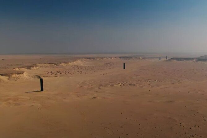 West Of Qatar, Mushroom Rocks, Camel Racing Track, Richard Serra - A guide can make it feel personal: culture notes and better photos