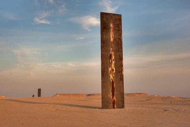 West Of Qatar Richard Serra sculpture, Mushroom Hills,Camel track - Quick hits before you go