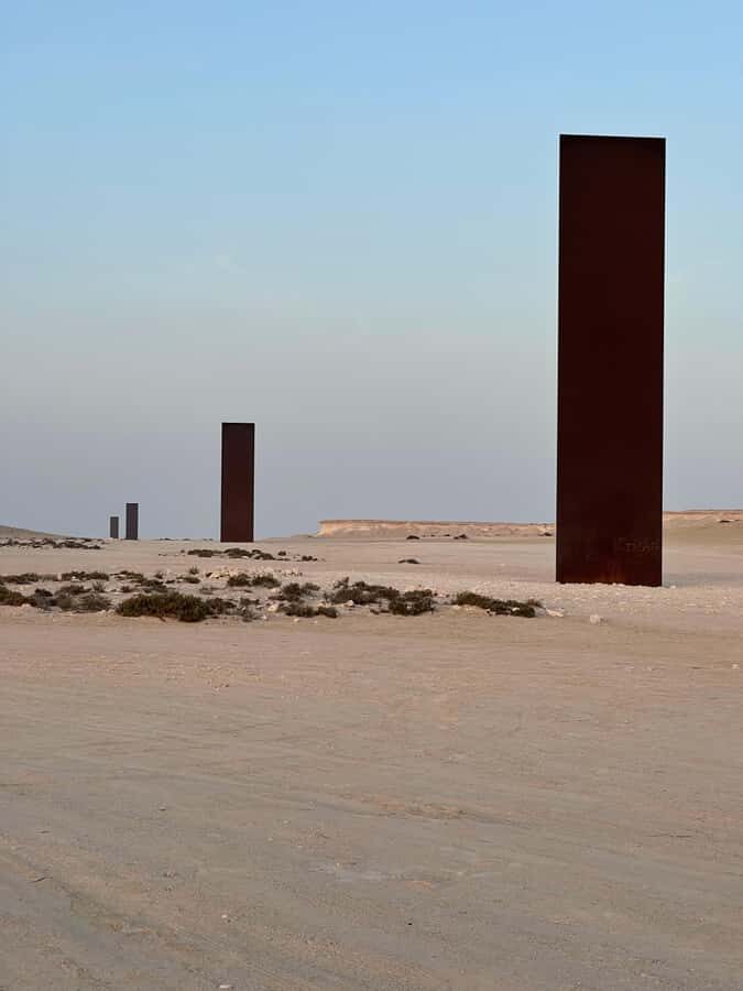 West Qatar tour to Richard Sierra sculpture,Umbrella Rock - Price and value: what $32 really buys you here